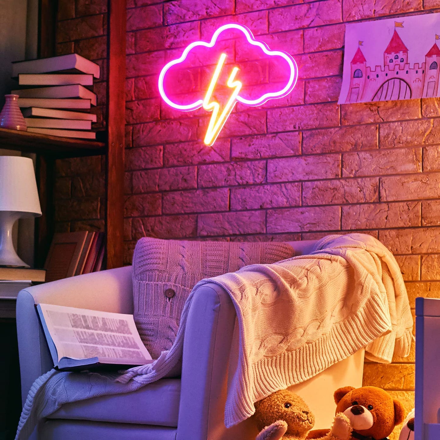 Cloud Led Neon Wall Light