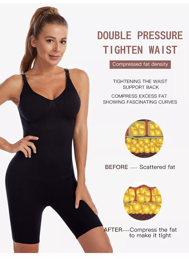 Full Body Slimming Tummy Control Bodysuit Shapewear