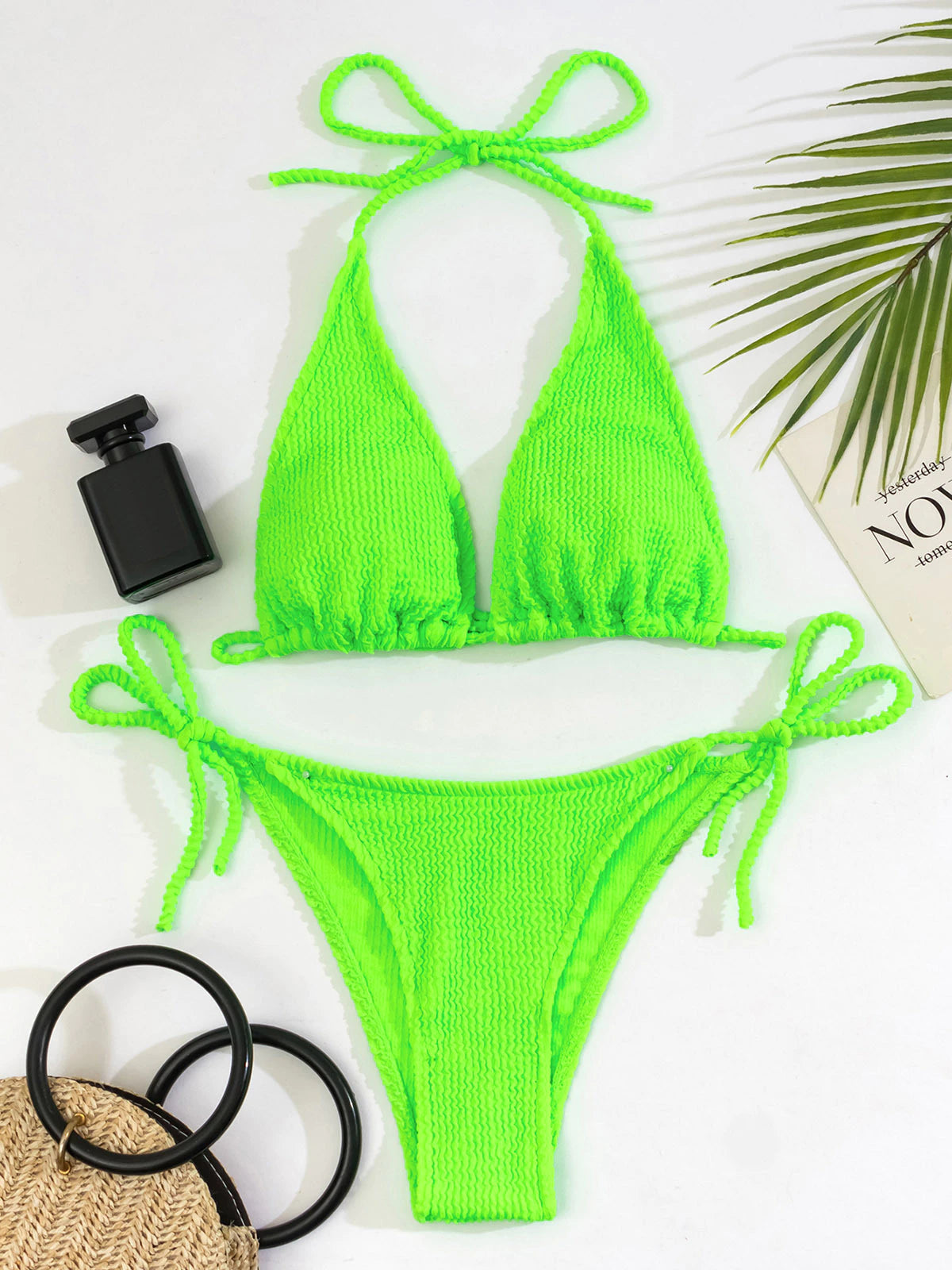 Vogue Solid Brazilian Bikini Swimwear