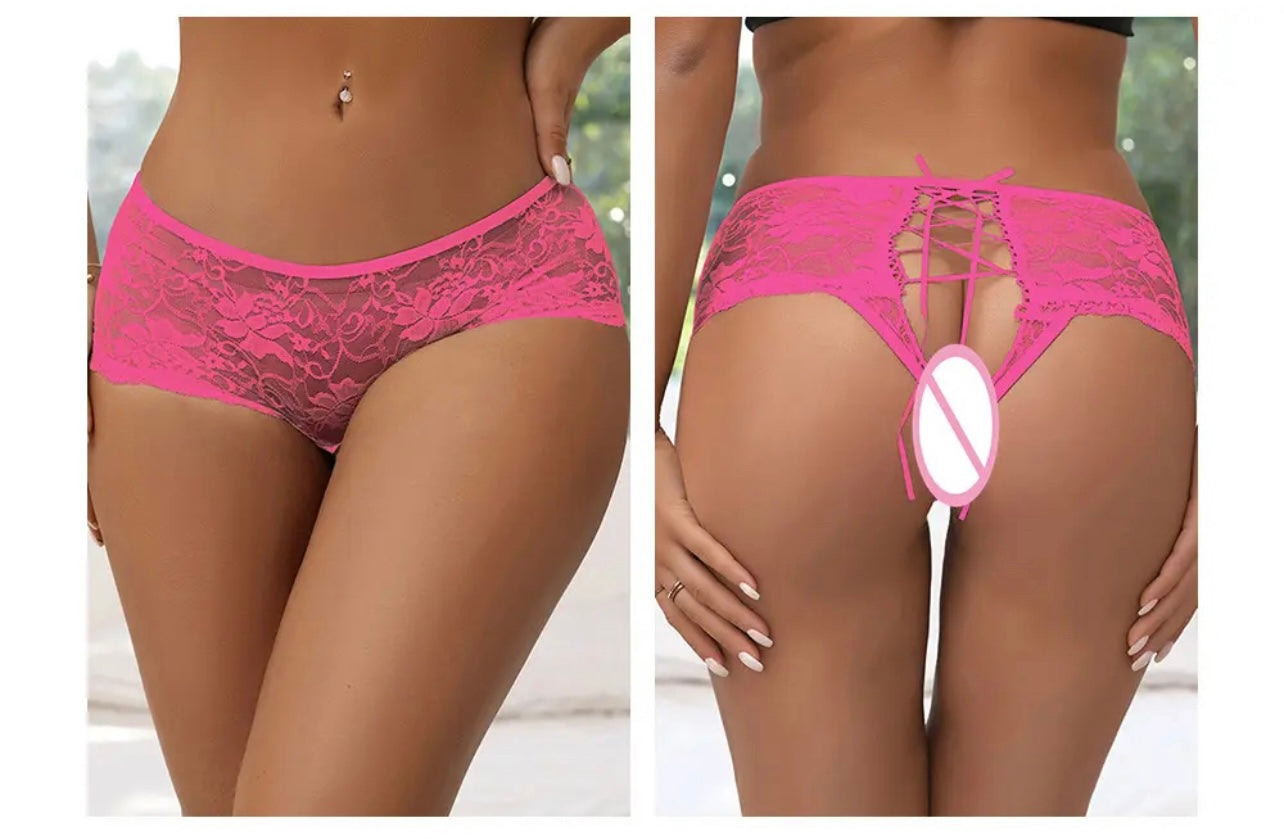 Love & Lemon Lace Up Panty